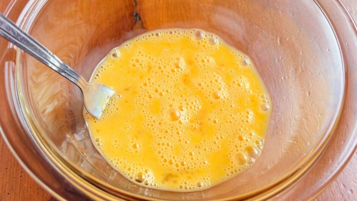 「簡単カニ玉風」