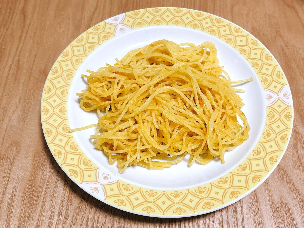 コーンスープパスタ