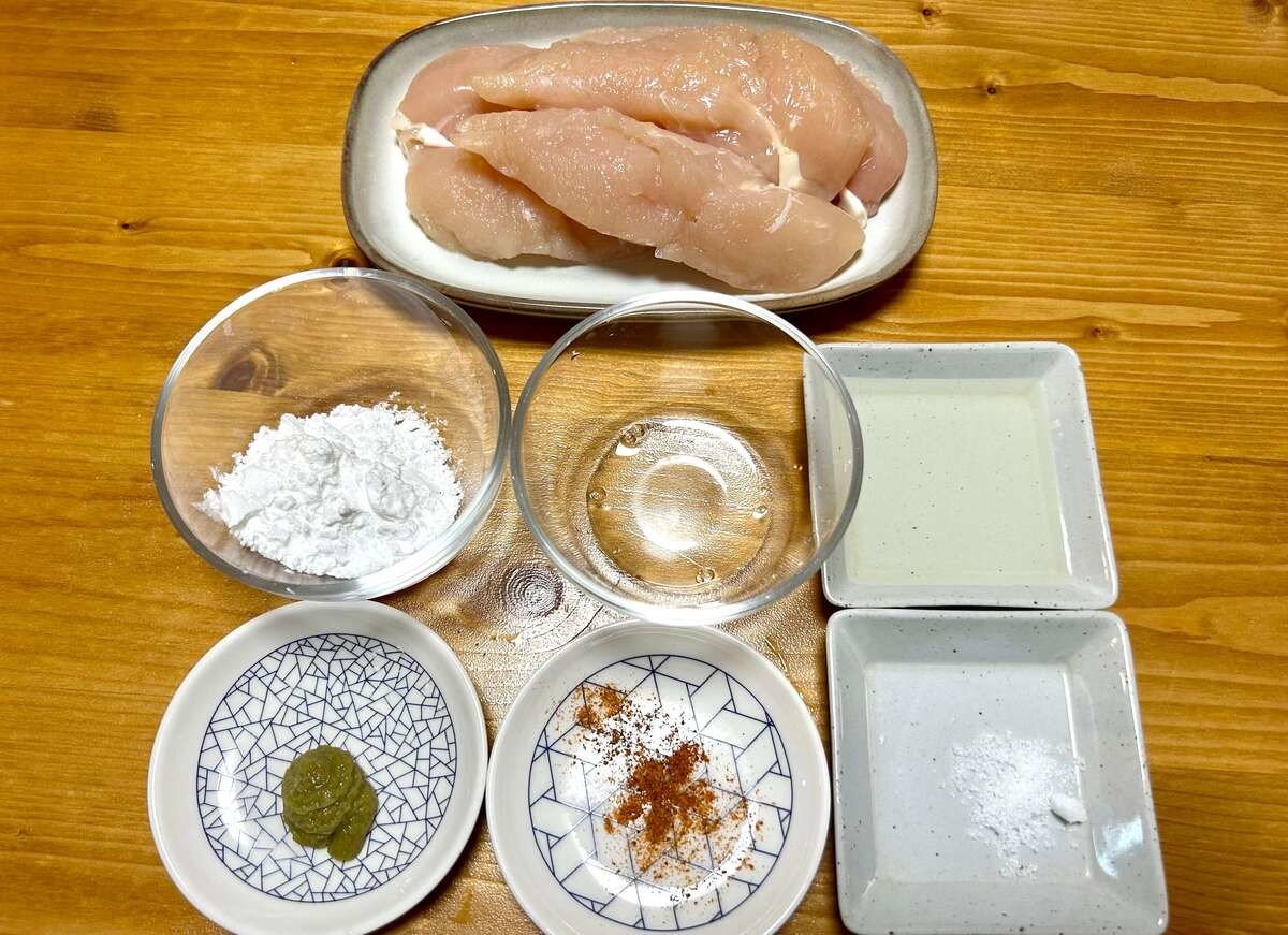 タサン志麻さん「ささみせんべい」のレシピ