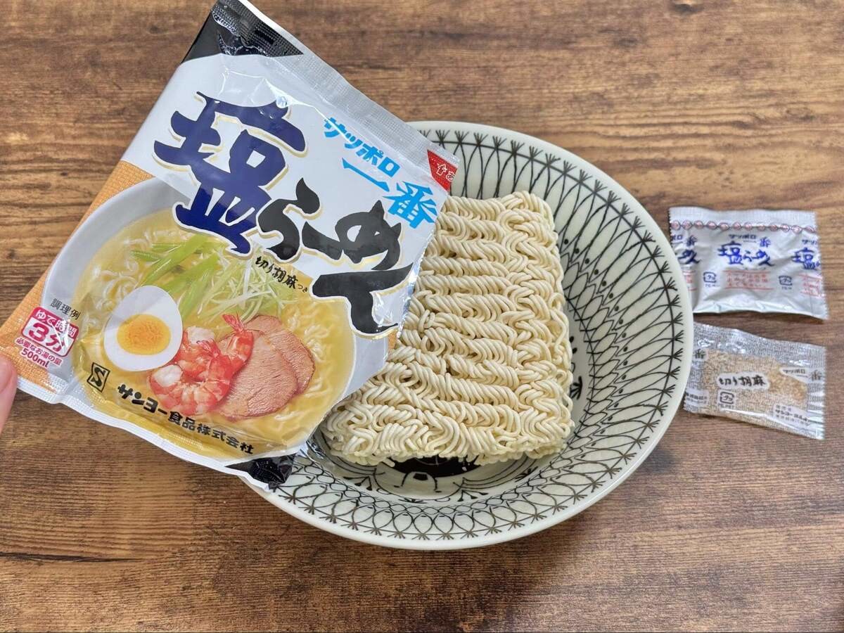 塩バターコーンラーメン