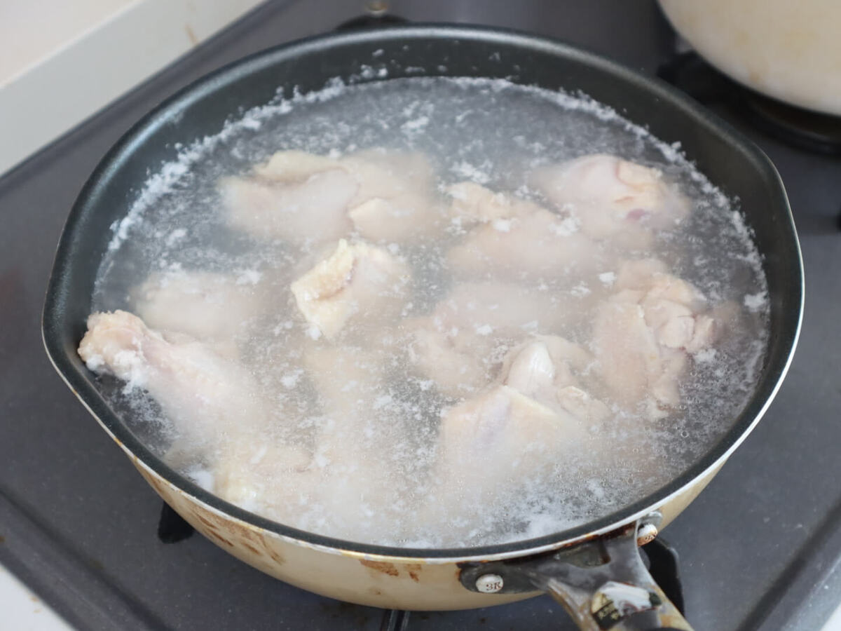 手羽元のマーマレード煮込み