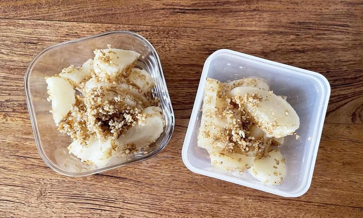 楽味京都の「半割大根 ごま」