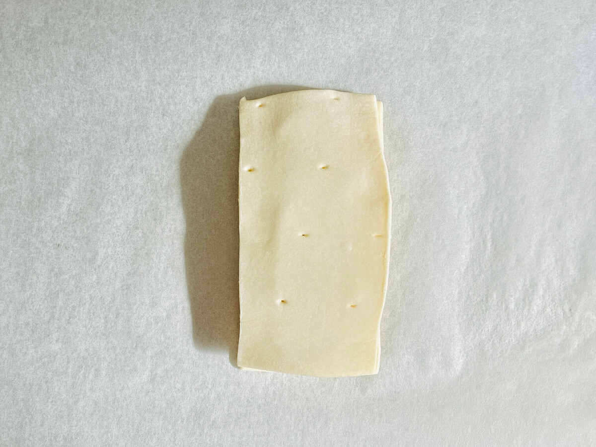 目黒蓮さん「チョコバナナ餅パイ」