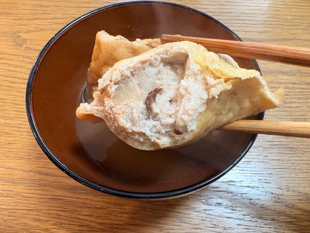 和田明日香さん「きんちゃくおあげの炊いたの」