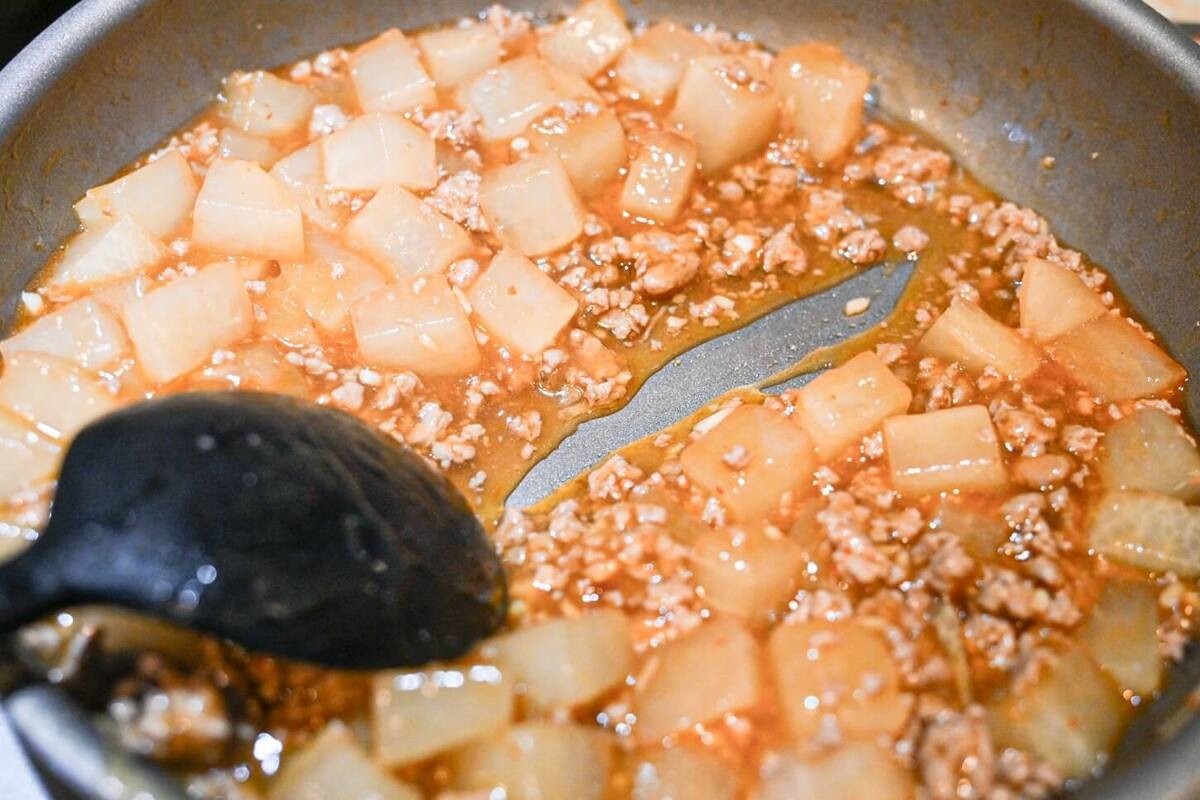 相葉雅紀さん「麻婆大根」