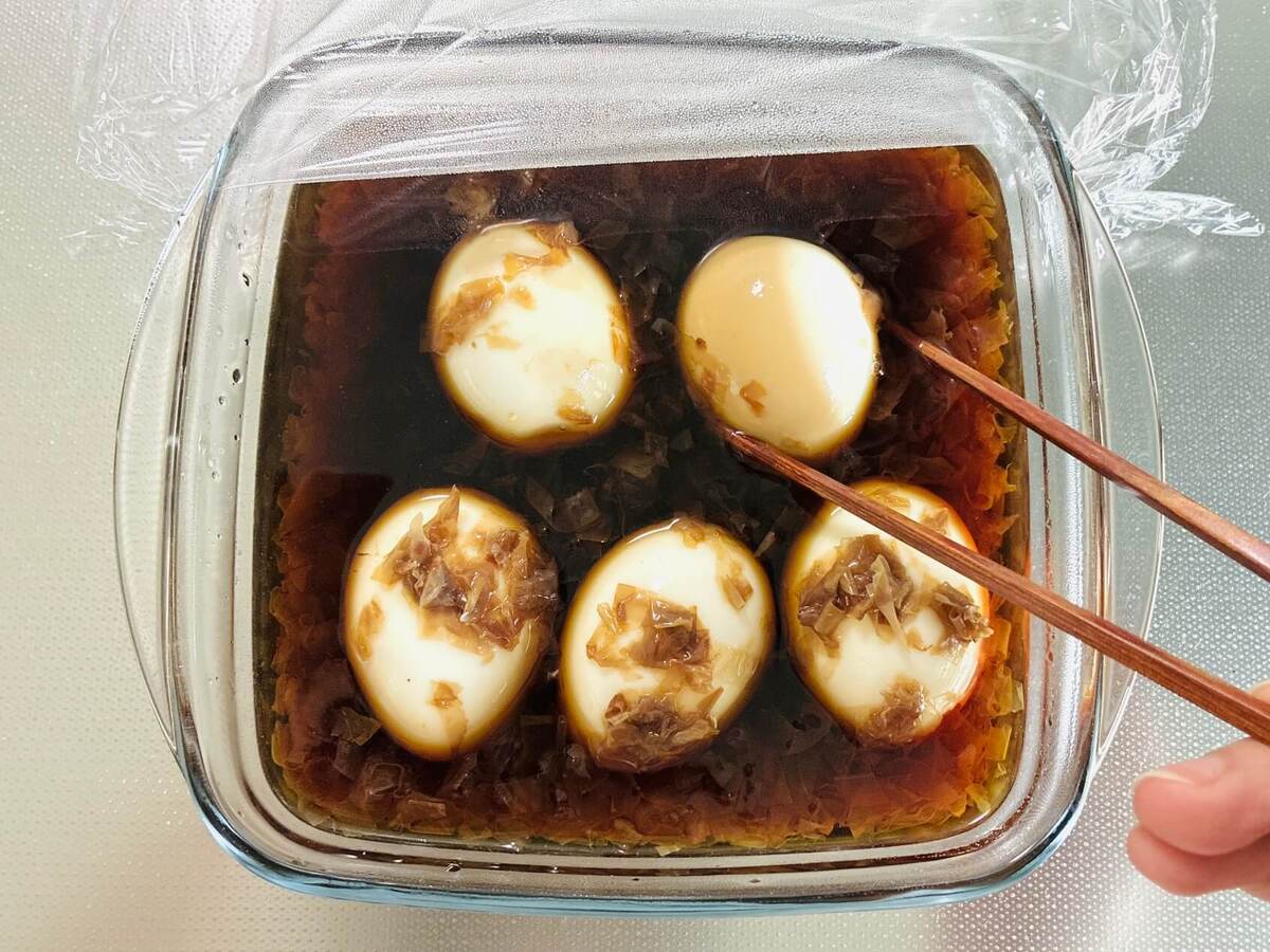 土井善晴さん「煮卵」のレシピ