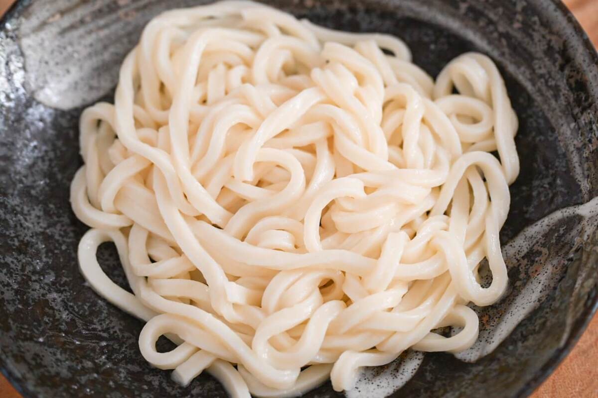 永谷園公式「お茶づけ和えうどん」のレシピ