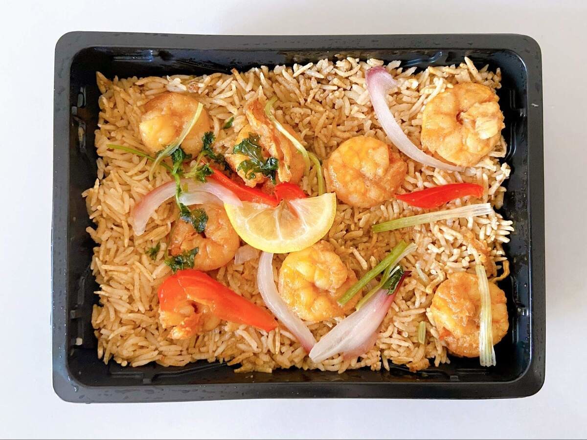 スパイス香る「えびのビリヤニ」