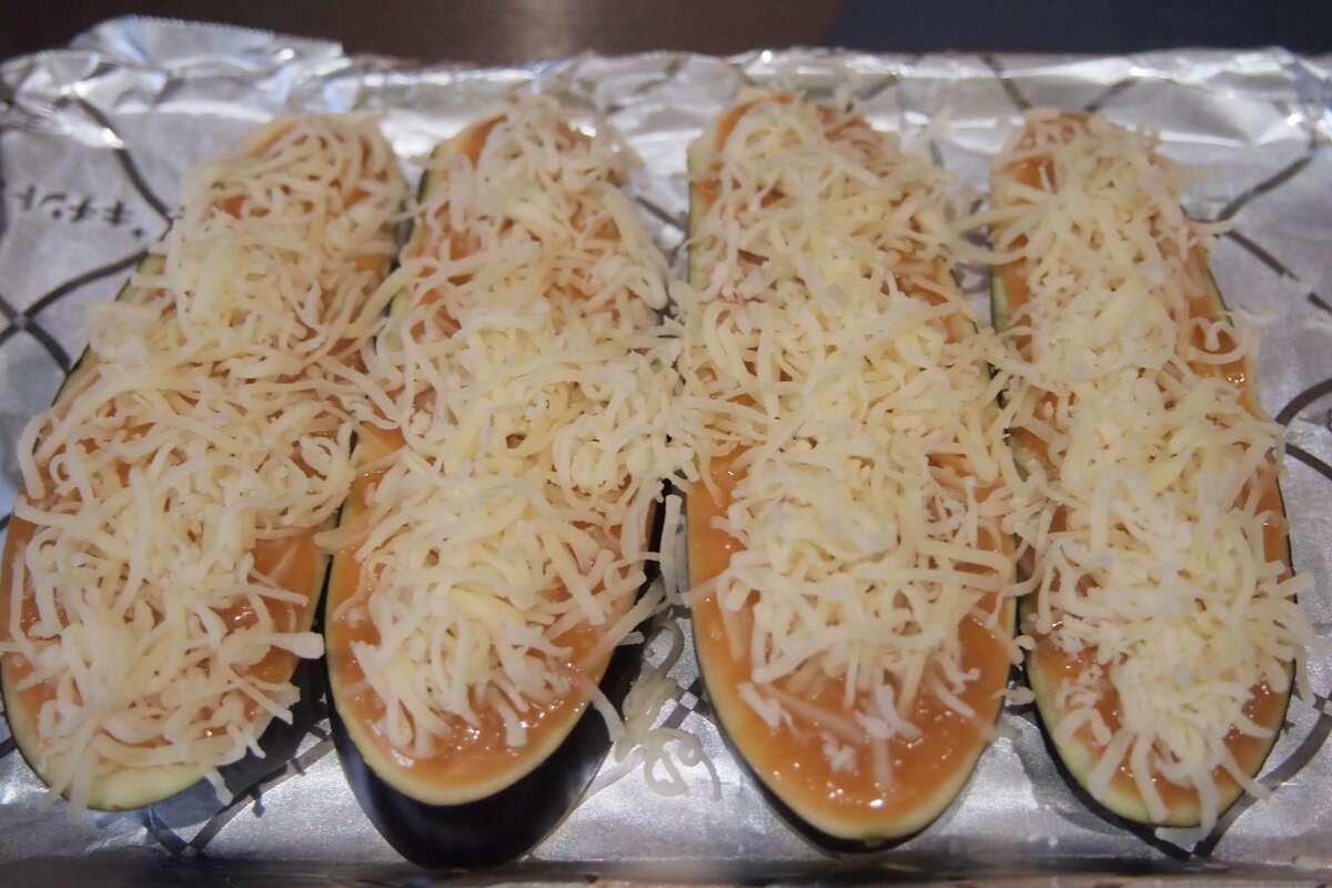 あさごはんチャンネル「ナスの味噌チーズ焼き」