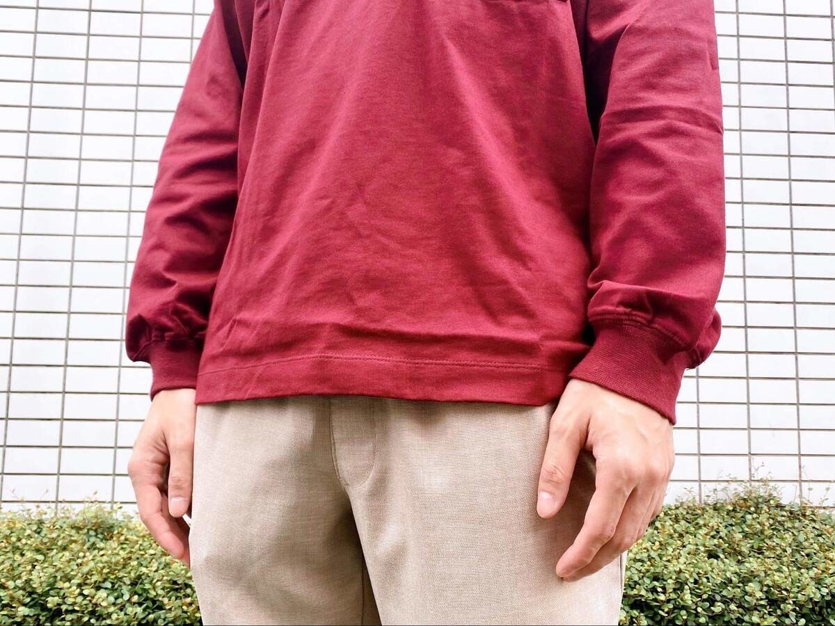 トライアルのコスパ抜群の長袖Tシャツ