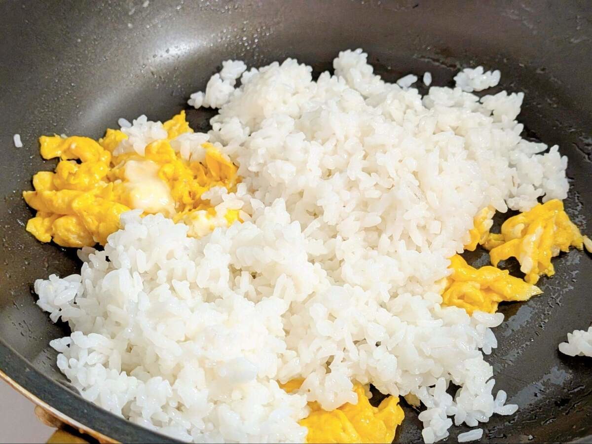 川原恵美子さん「絶対にパラパラになるチャーハン」