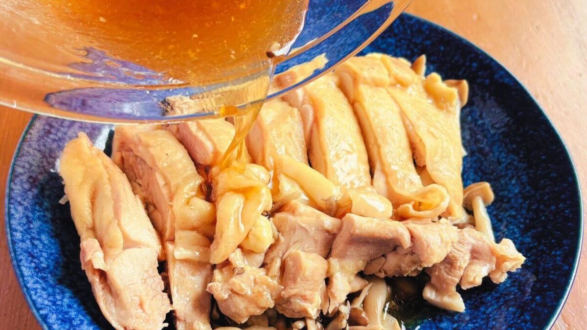 「鶏ときのこのしっとり蒸し風」のレシピ