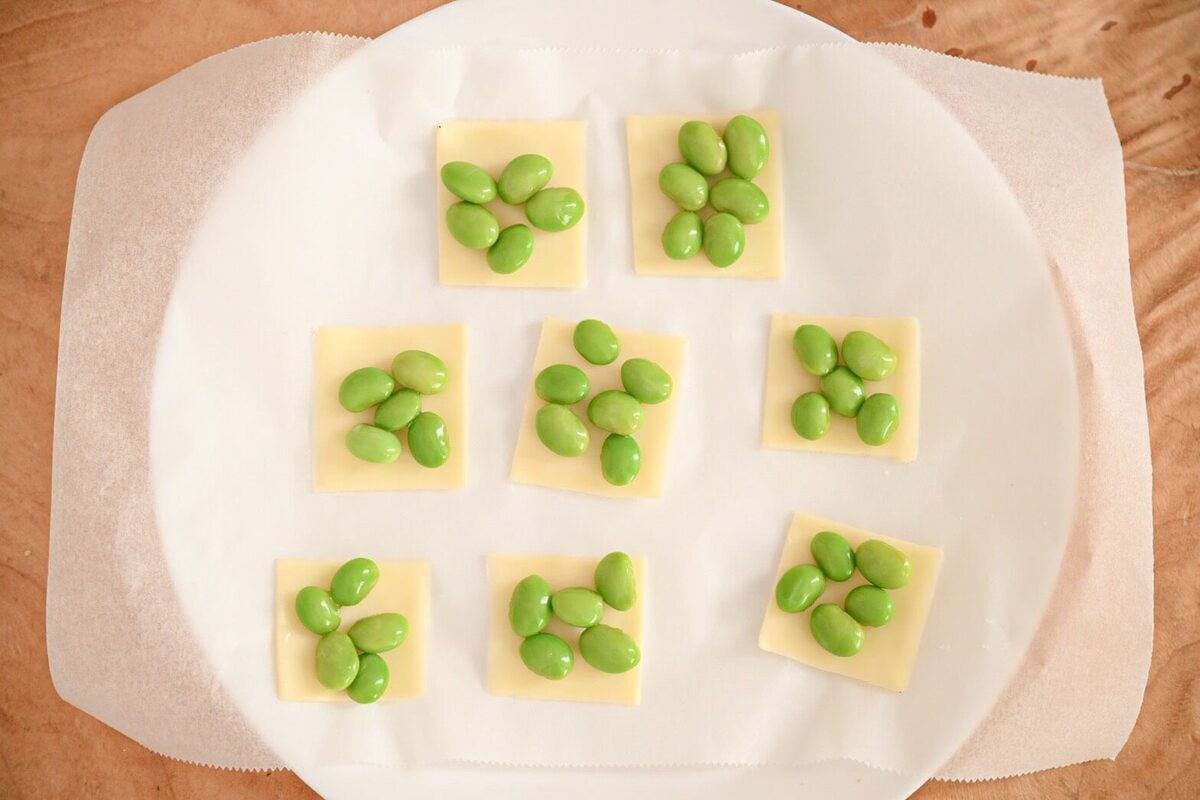 枝豆チーズせんべい