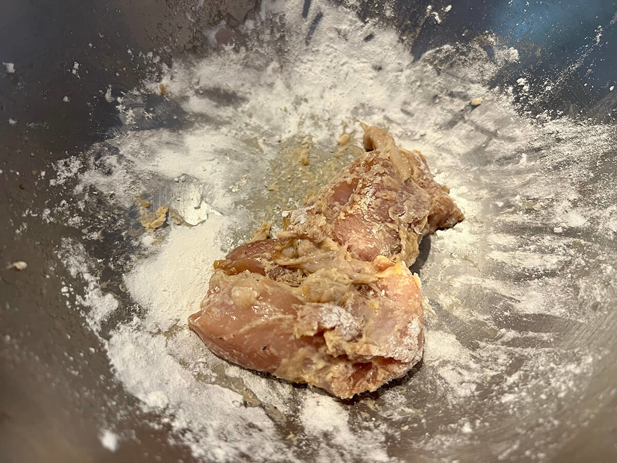 鶏とアボカドのから揚げ