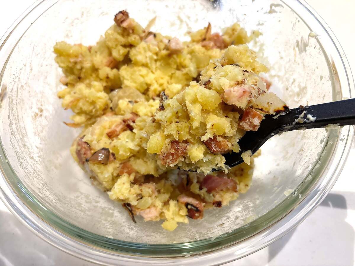 三木家流「さつまいもポテサラ」