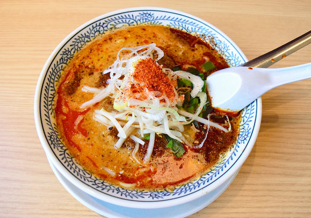 丸源ラーメン「台湾ラーメン」実食レポ