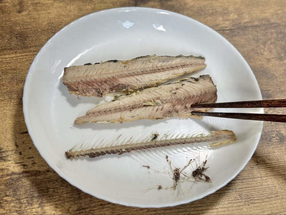 サンマと舞茸の炊き込みご飯