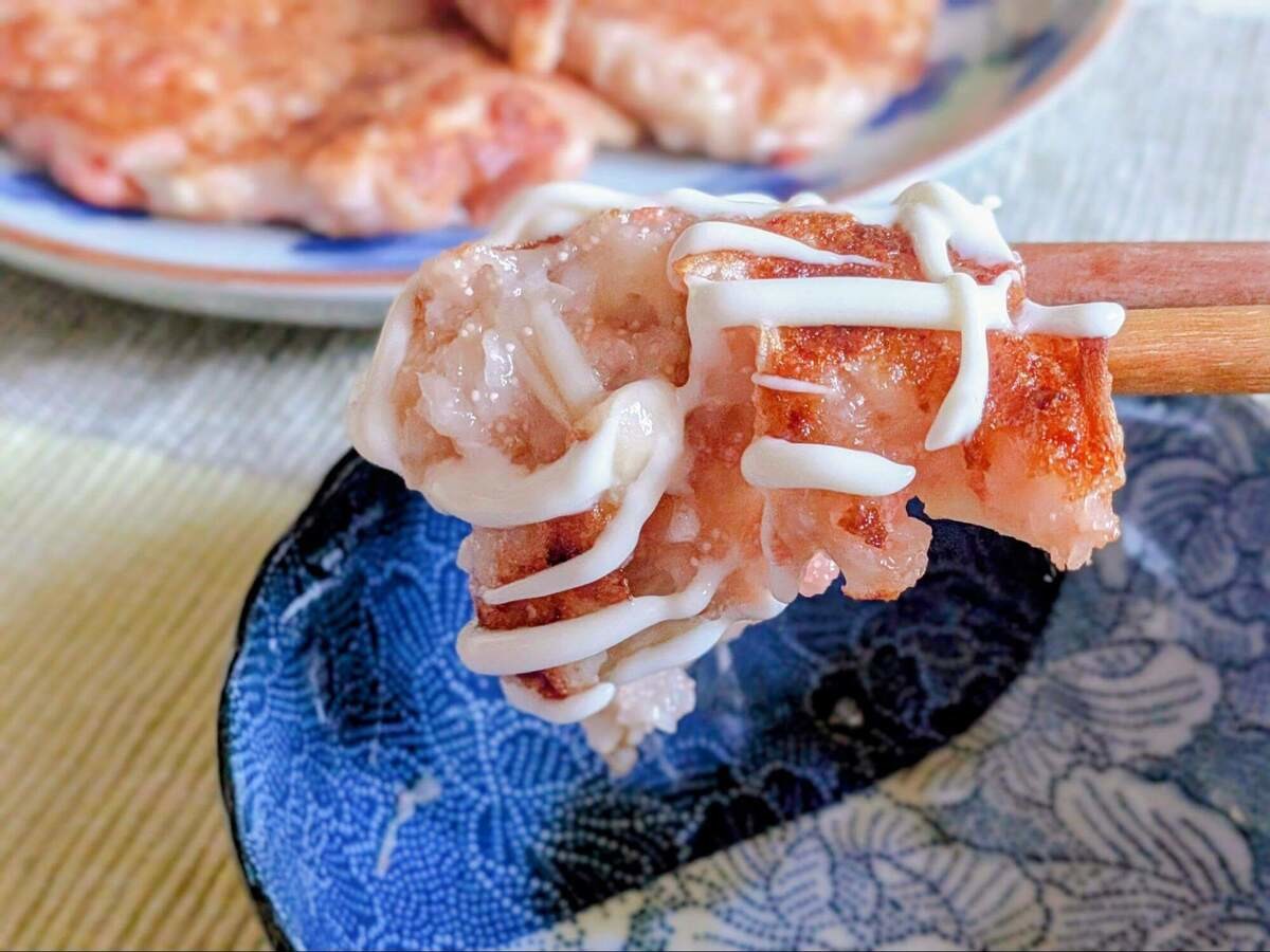 本田翼さんが作った「長芋のお好み焼き風」