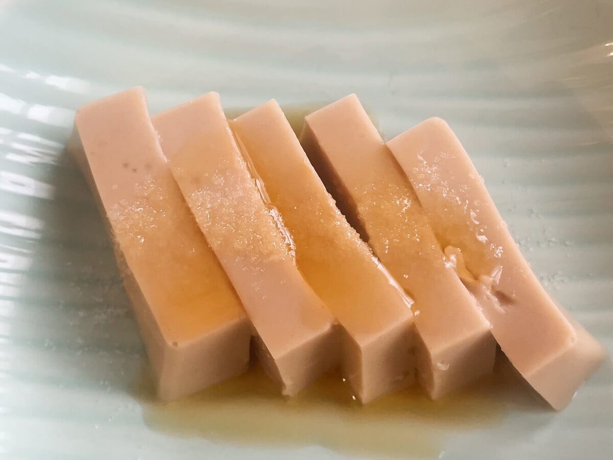「胡麻豆腐にごま油で“ジェネリック生レバ”」のレシピ