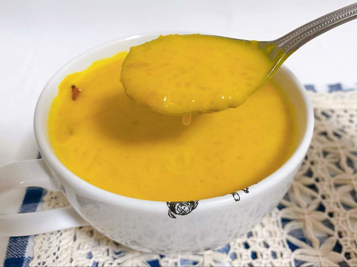 有賀薫さん「かぼちゃのポタージュ」