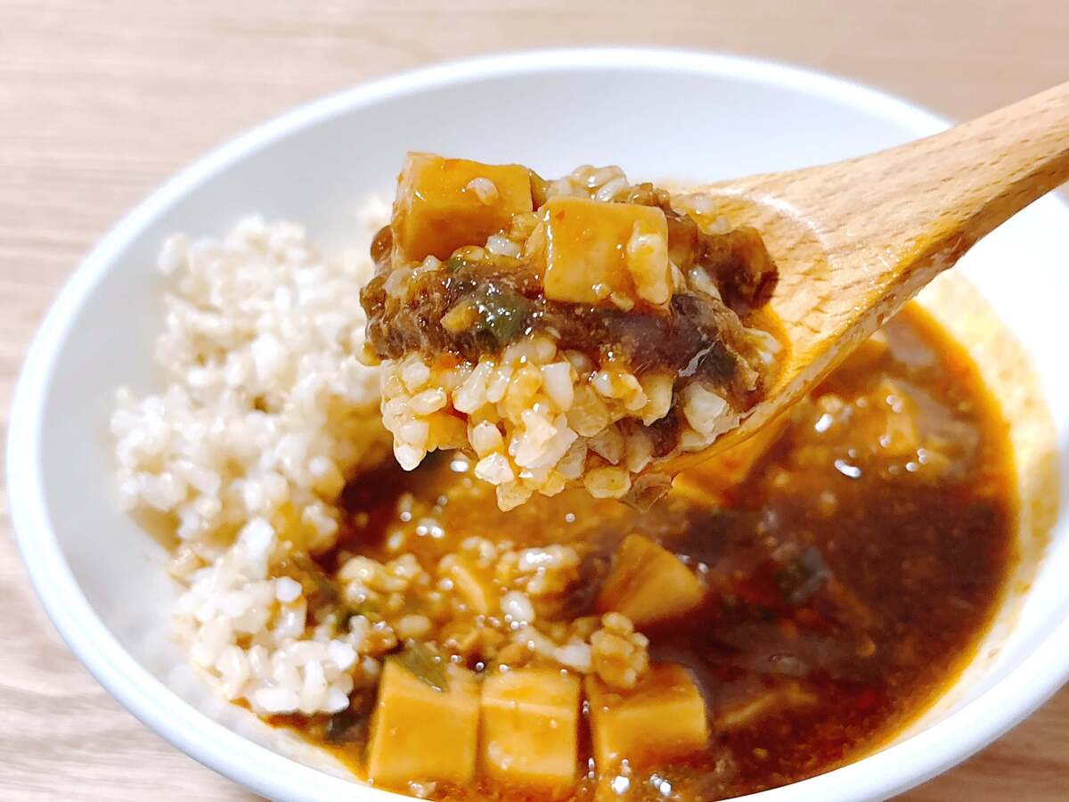 味の素の「麻辣麻婆豆腐丼の具」