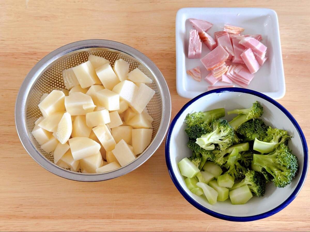 小林まさみさん「ポテブロサラダ」のレシピ