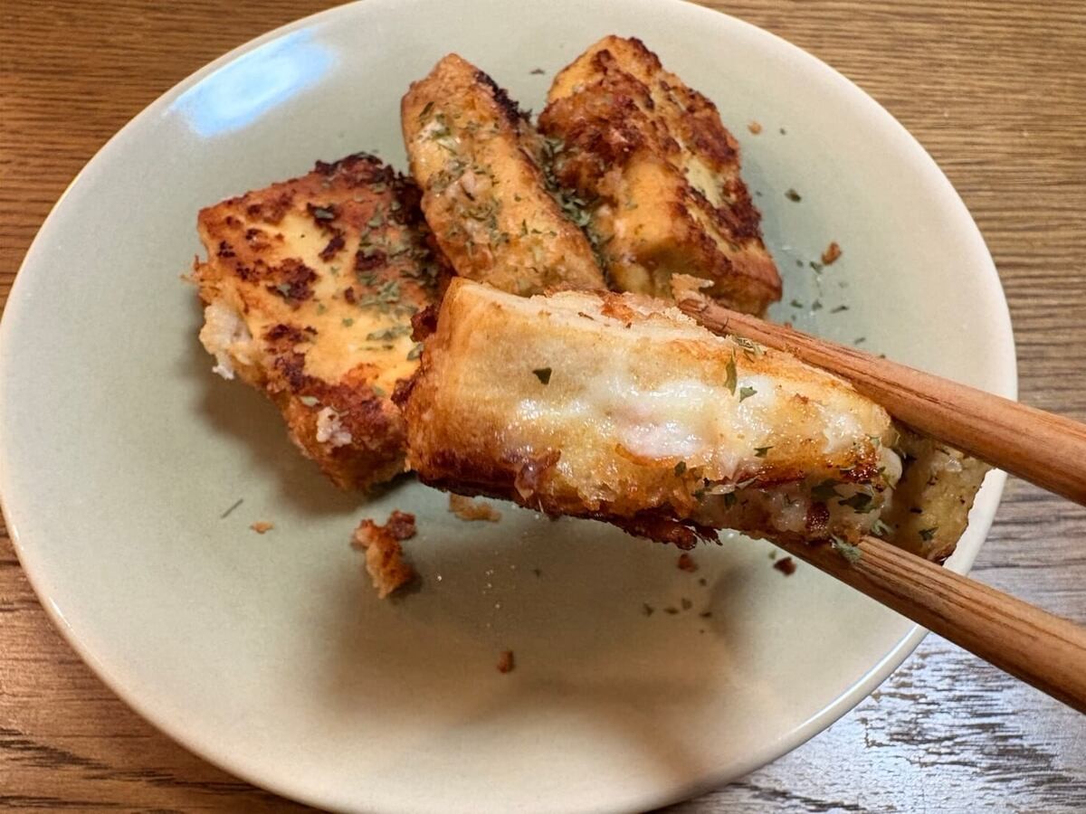 アサヒビール公式「高野豆腐のハムチーズカツ」