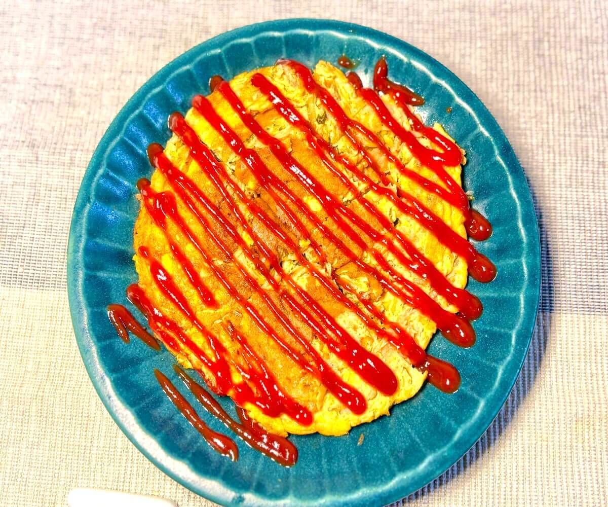 スパニッシュ白菜オムレツ