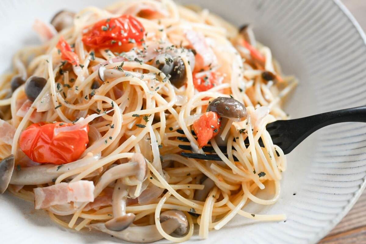 「お鍋1つでお手軽!うま塩スープパスタ」のレシピ