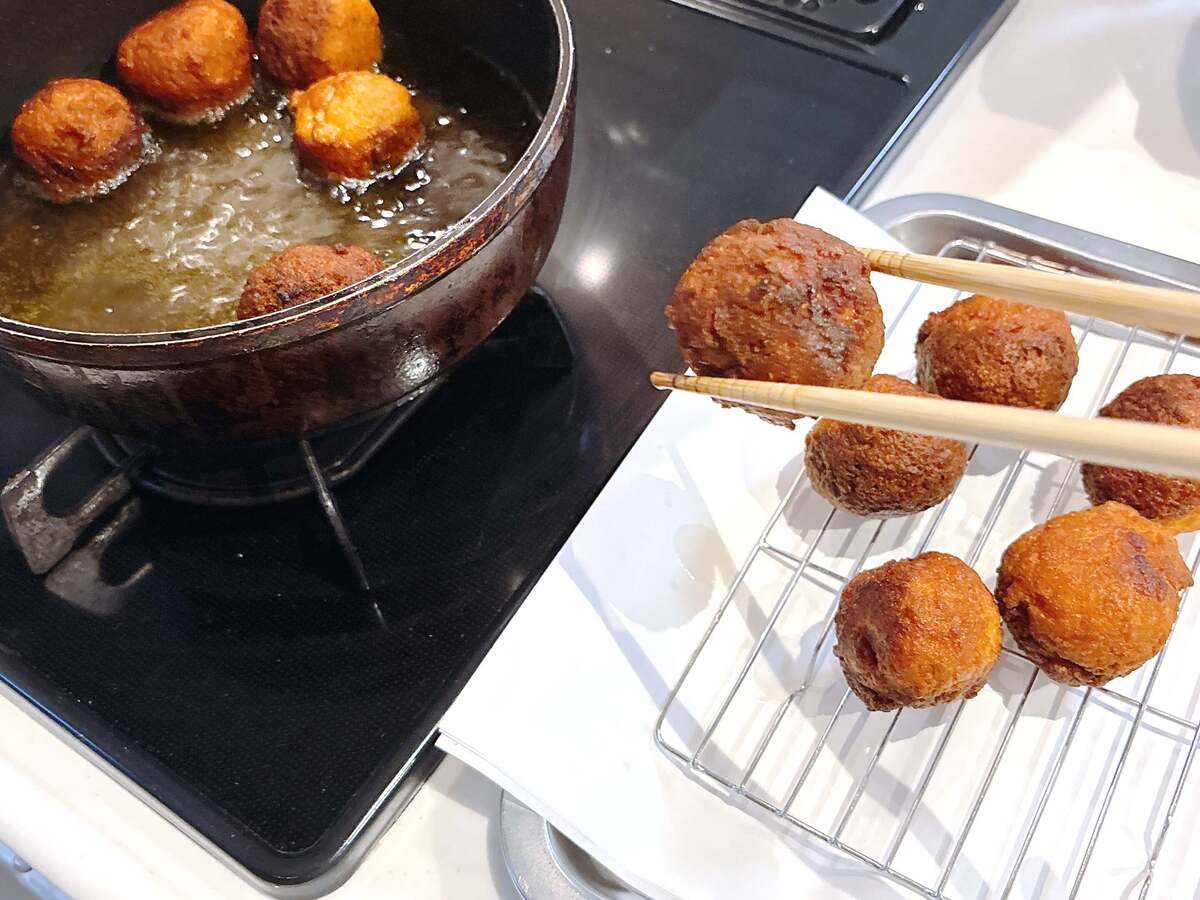 「ひょうたん揚げ風ドッグ」のレシピ