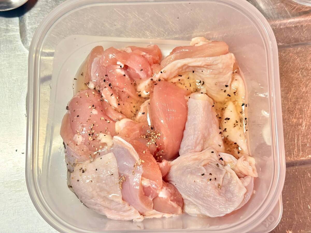 レモンの甘ダレ唐揚げ