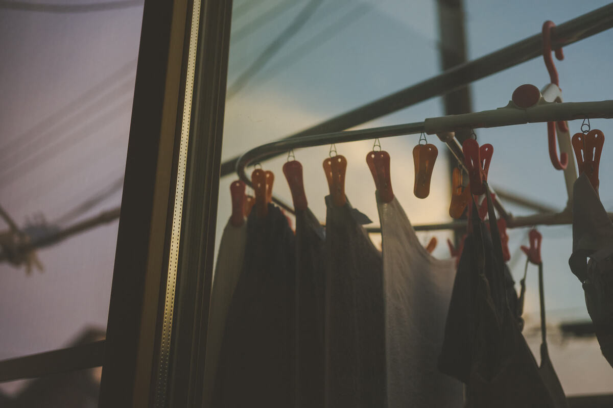 カメムシを寄せつけにくくするお洗濯の工夫