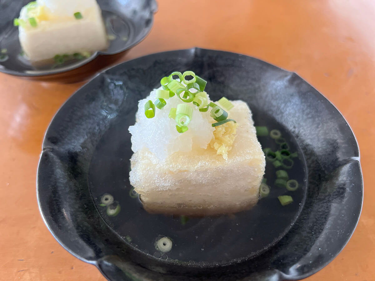 大原千鶴さん「フライパン揚げだし豆腐」のレシピ