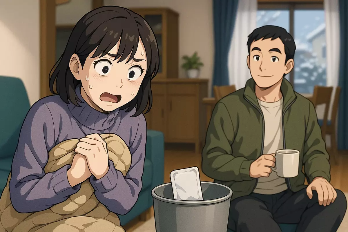まだ温かいカイロ、ゴミ箱に捨てたら危ない！？
