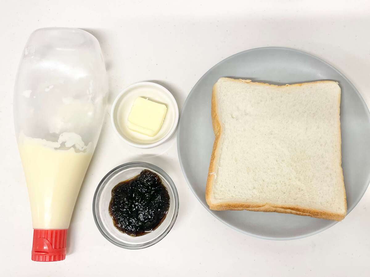 海苔の佃煮マヨトースト