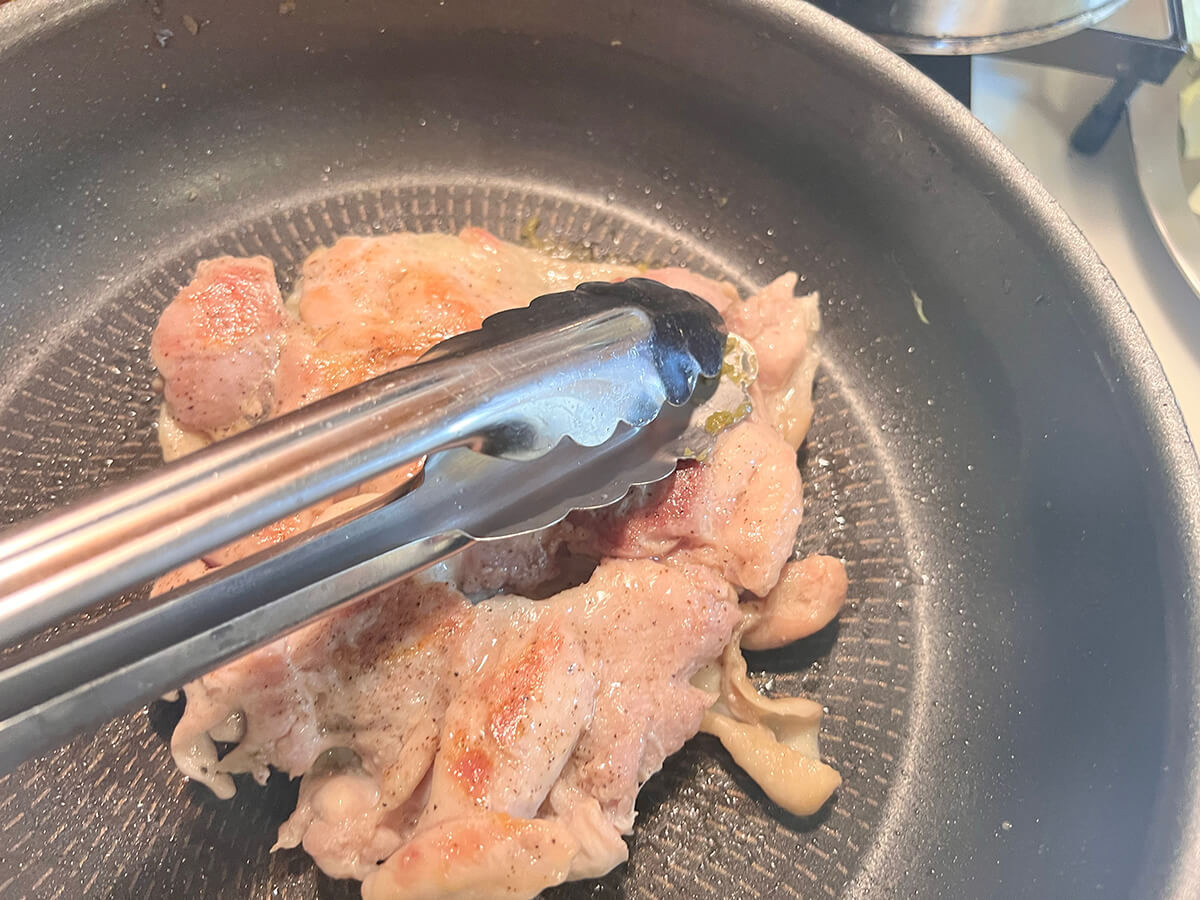 大原千鶴さん「鶏肉のゆずこしょう焼き」