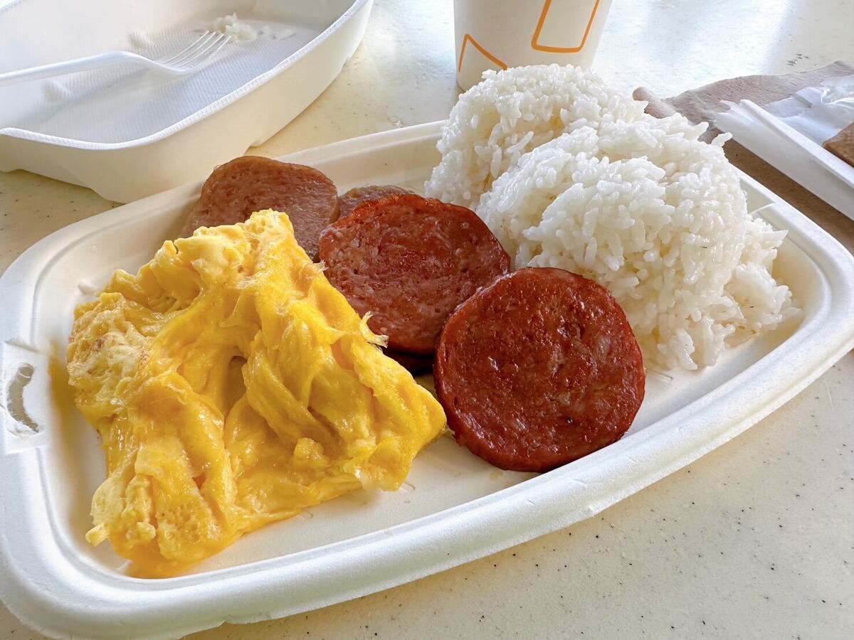 ハワイ限定モーニング