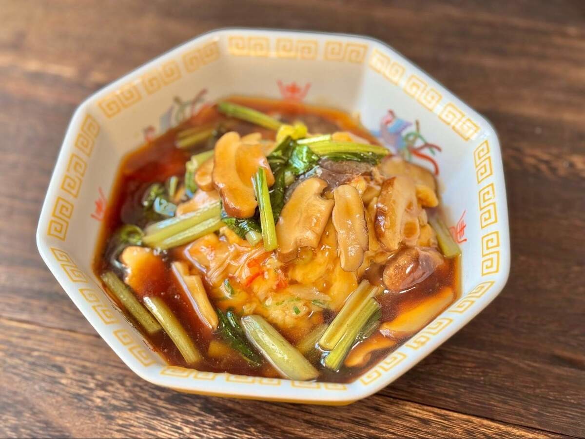 けんまさきっちんさん「王将風かに玉」