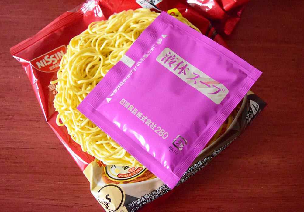 インスタント袋麺