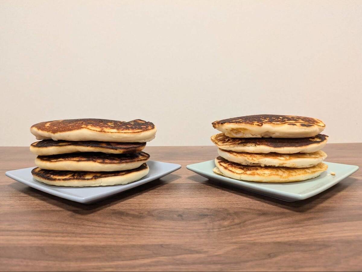 大豆粉と米粉のパンケーキミックス
