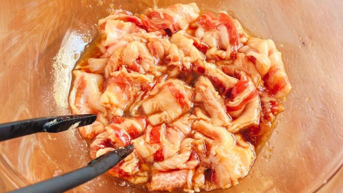 豚ともやしのあっさり煮風