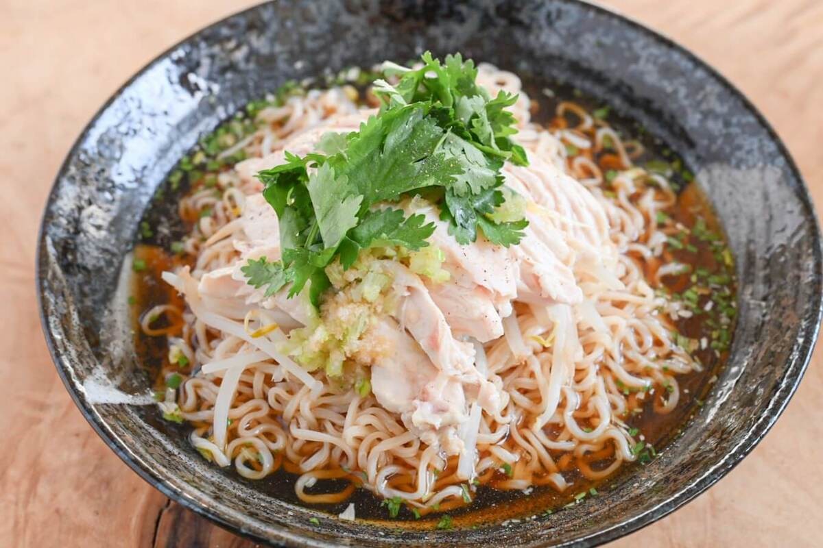 サンヨー食品公式「よだれ鶏の冷やしラーメン」