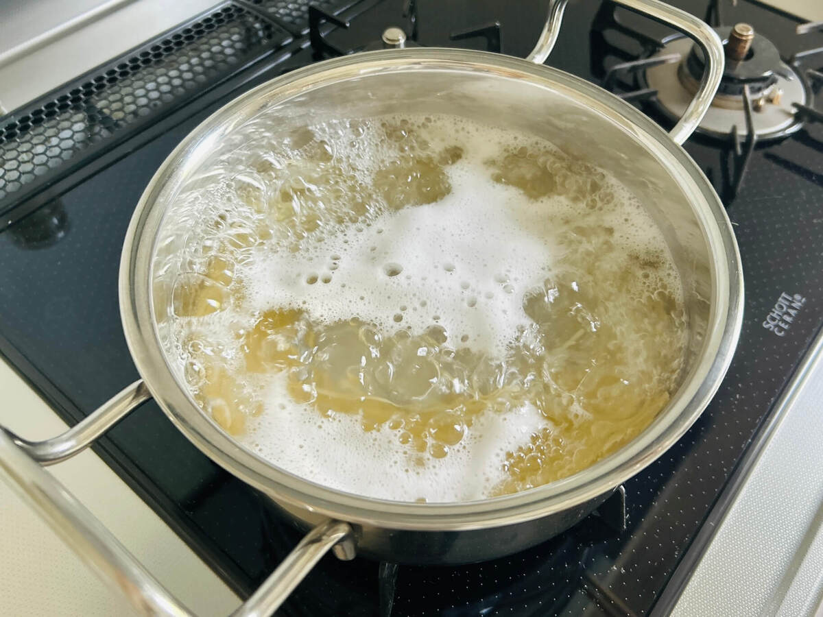 渡辺有子さん「ししとうとレモンの冷たいパスタ」