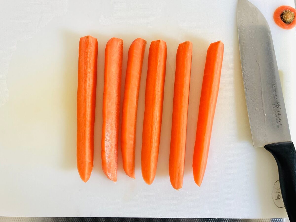 にんじんのトースター焼き