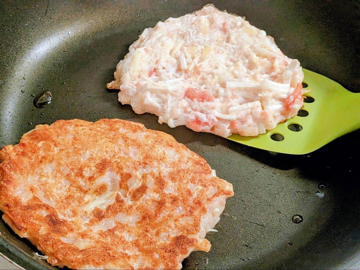 本田翼さんが作った「長芋のお好み焼き風」