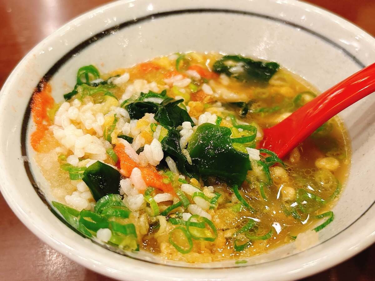 【丸亀製麺】天かす丼