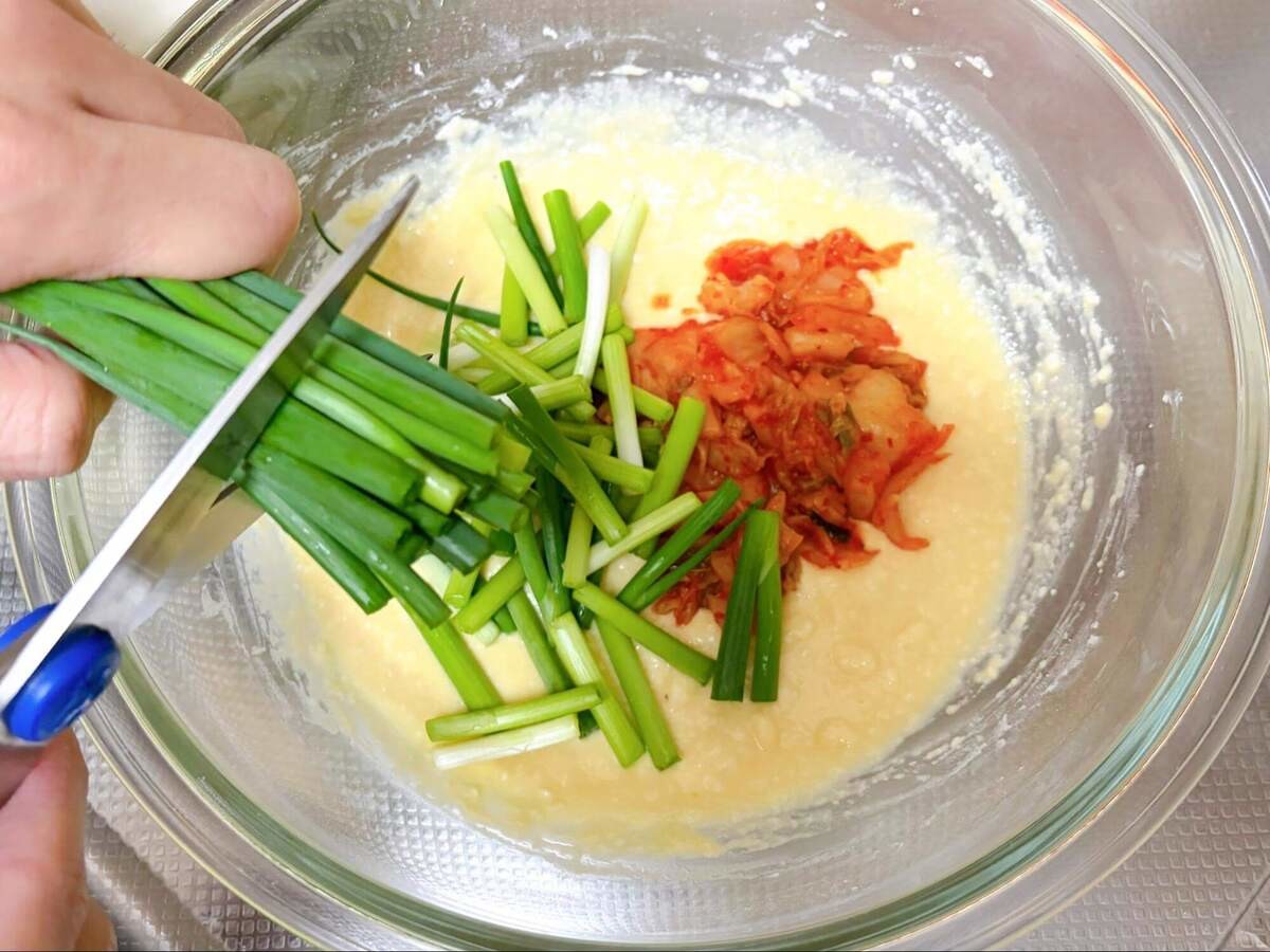 ミツカン「ふんわりカリッと豆腐のチヂミ」