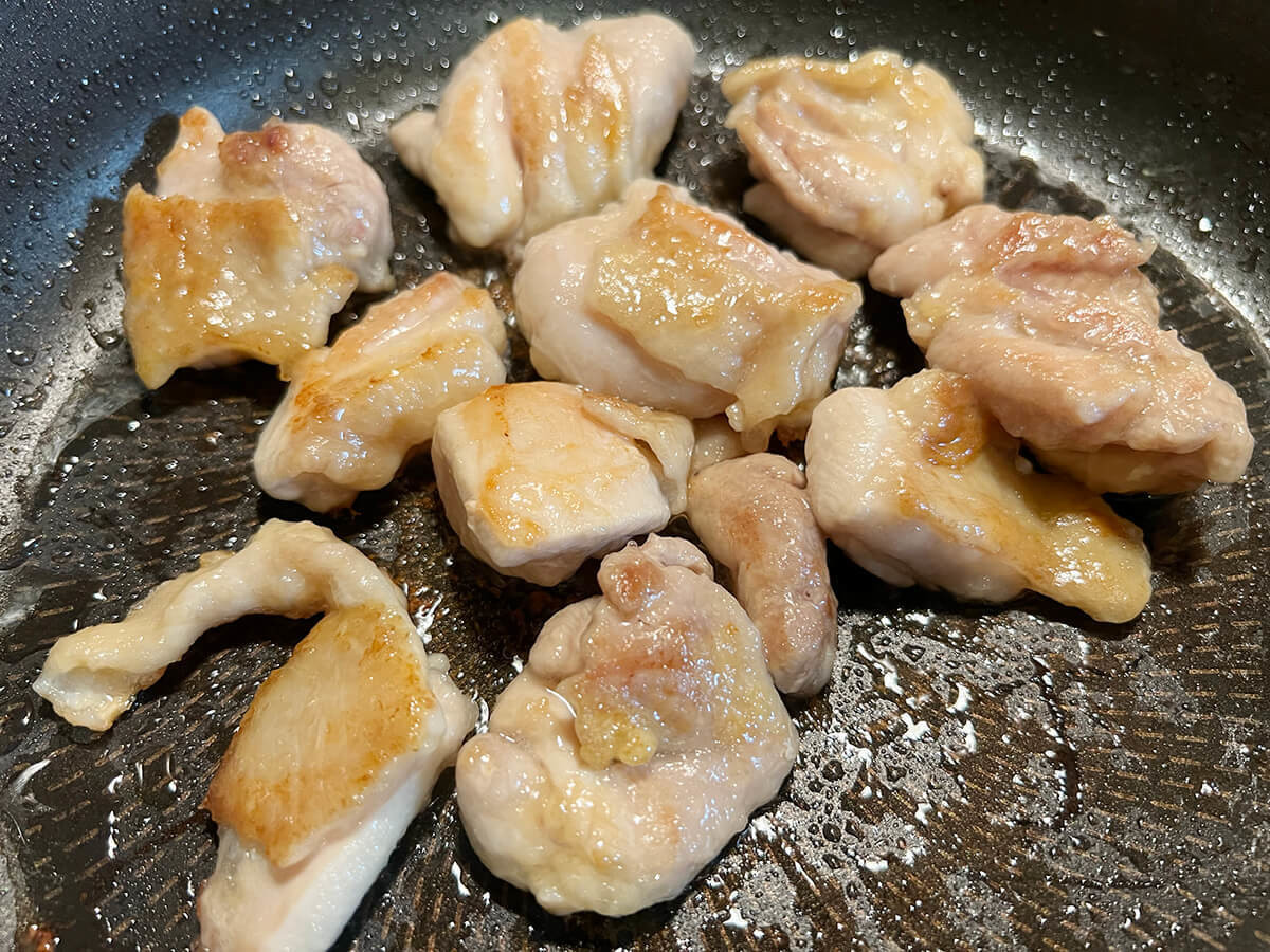 しっとり鶏のニラたま