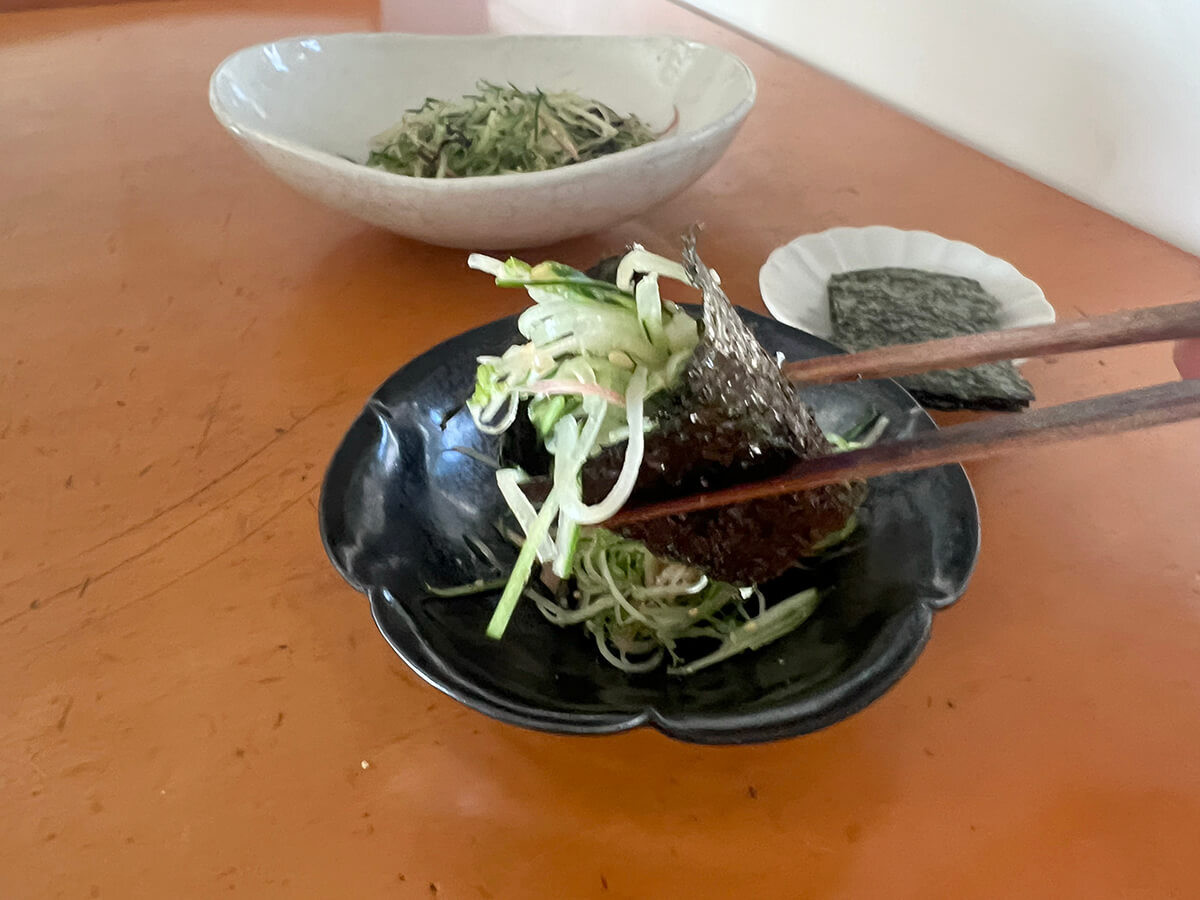 無限きゅうりサラダ