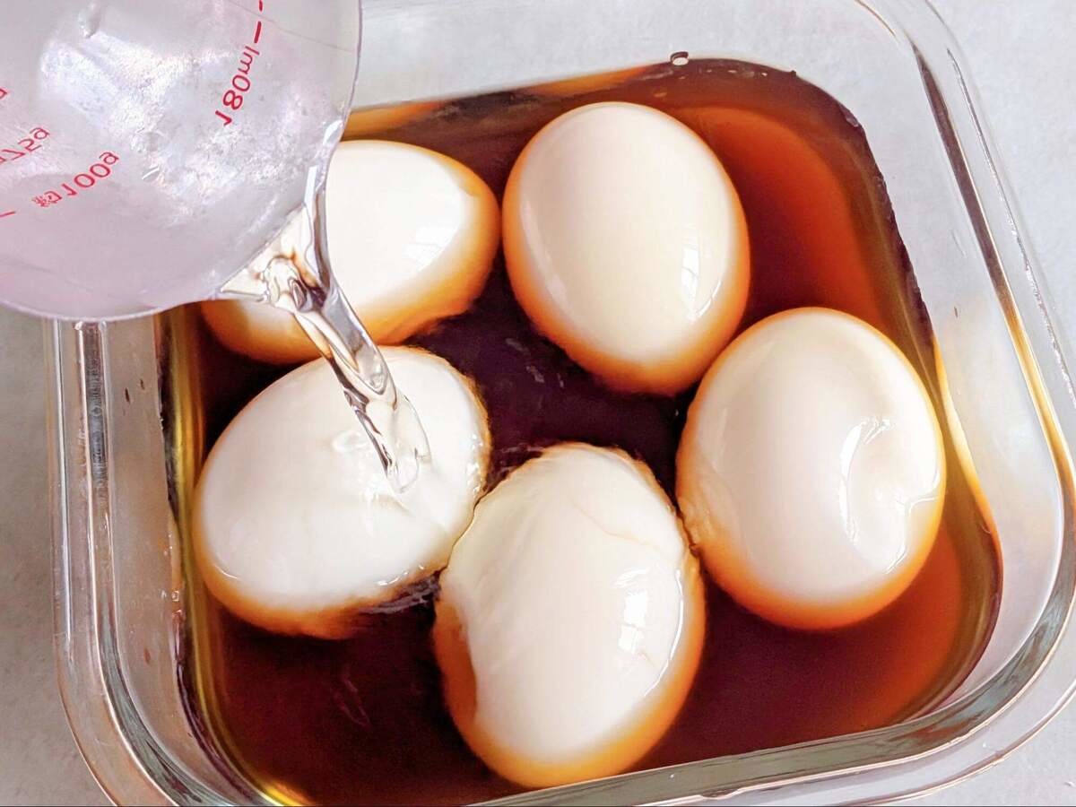 辻希美さん「【激ウマ】煮卵」のレシピ